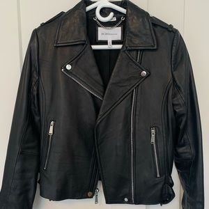 BCBGeneration Black Leather Jacket